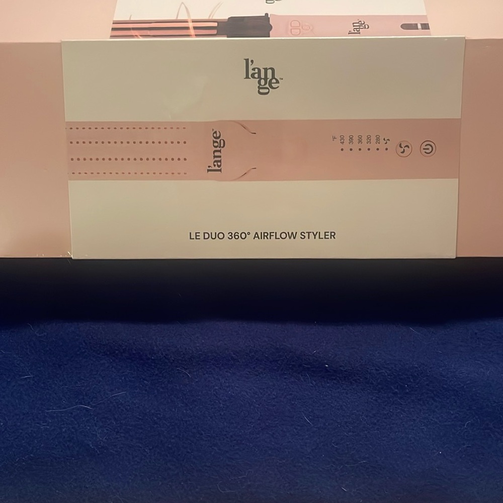 L’ange Le Duo 360 Airflow Styler Pink NIB SEALED